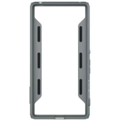 Sony Xperia Z3+ (Pluss) Nillkin Slim melns rāmis (sānu apmale, bamperis) / Vacins.lv