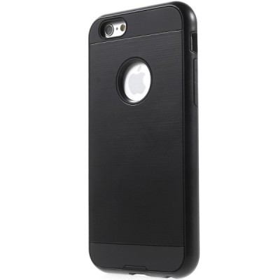 Pastiprinātas aizsardzības melns Apple iPhone 6 Plus (6s Plus) apvalks / Vacins.lv