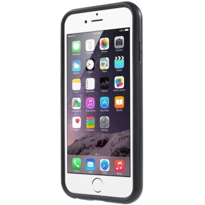Pastiprinātas aizsardzības melns Apple iPhone 6 Plus (6s Plus) apvalks / Vacins.lv