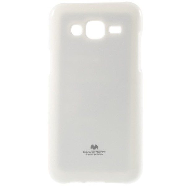 „Mercury“ apvalks - balts (Galaxy J5 2015)