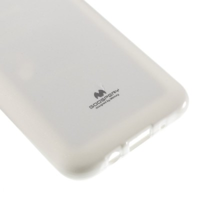 Samsung Galaxy J5 Mercury balts cieta silikona (TPU) apvalks / vacins.lv