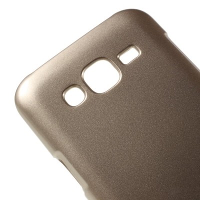 Samsung Galaxy J5 Mercury zelta cieta silikona (TPU) apvalks / vacins.lv