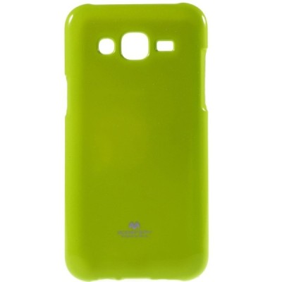 Samsung Galaxy J5 Mercury zaļš cieta silikona (TPU) apvalks / Vacins.lv