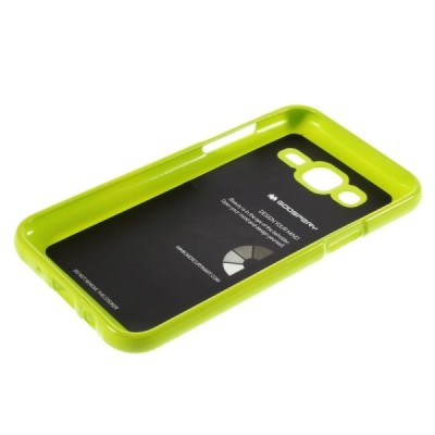 Samsung Galaxy J5 Mercury zaļš cieta silikona (TPU) apvalks / Vacins.lv