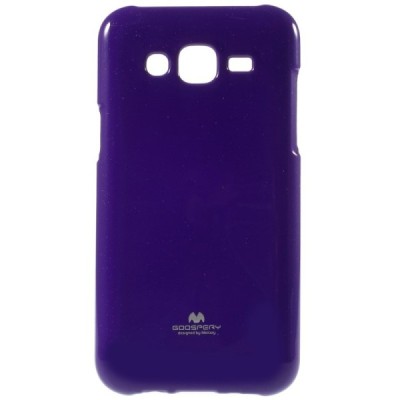 Samsung Galaxy J5 Mercury violeta cieta silikona (TPU) apvalks / vacins.lv