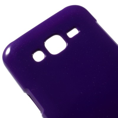 Samsung Galaxy J5 Mercury violeta cieta silikona (TPU) apvalks / vacins.lv