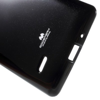 LG G4 Stylus (H635) Mercury melns cieta silikona (TPU) apvalks / vacins.lv