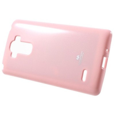 LG G4 Stylus (H635) Mercury rožinis kieto silikono tpu dėklas - nugarėlė / Priedai.lt