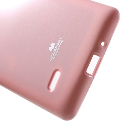 LG G4 Stylus (H635) Mercury rožinis kieto silikono tpu dėklas - nugarėlė / Priedai.lt