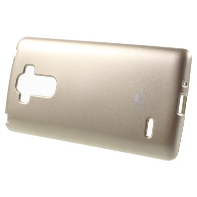 LG G4 Stylus (H635) Mercury zelta cieta silikona (TPU) apvalks / vacins.lv