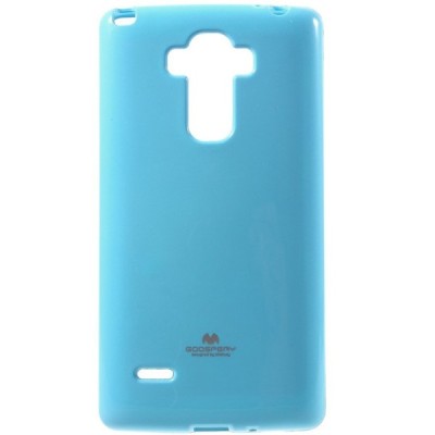 LG G4 Stylus (H635) Mercury gaiši zils cieta silikona (TPU) apvalks / vacins.lv