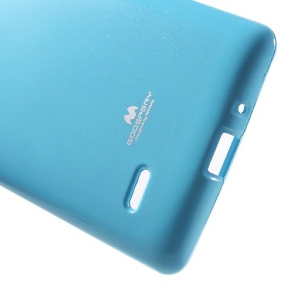 LG G4 Stylus (H635) Mercury šviesiai mėlynas kieto silikono tpu dėklas - nugarėlė / Priedai.lt