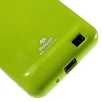 Samsung Galaxy S2 Mercury žalias kieto silikono tpu dėklas - nugarėlė / Priedai.lt