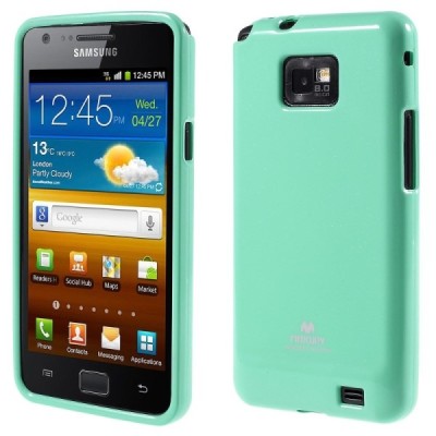 Samsung Galaxy S2 Mercury mėtinis kieto silikono tpu dėklas - nugarėlė / Priedai.lt