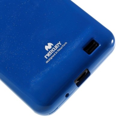 Samsung Galaxy S2 Mercury mėlynas kieto silikono tpu dėklas - nugarėlė / Priedai.lt