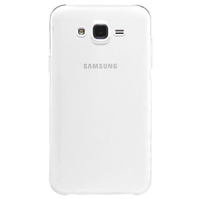 Samsung Galaxy J5 (J500) dzidrs (caurspīdīgs) cieta silikona TPU pasaulē planākais apvalks / Vacins.lv