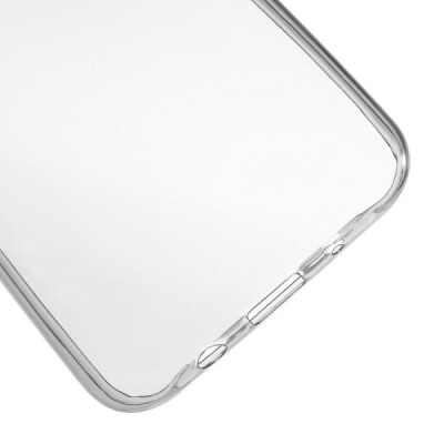 Samsung Galaxy J5 (J500) dzidrs (caurspīdīgs) cieta silikona TPU pasaulē planākais pelēks apvalks / Vacins.lv