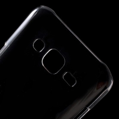 Samsung Galaxy J5 plastmasas dzidrs (caurspīdīgs) apvalks / Vacins.lv