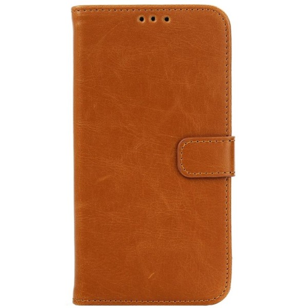 „Retro“ atvēramais maciņš - gaiši brūns (Galaxy J5 2015)