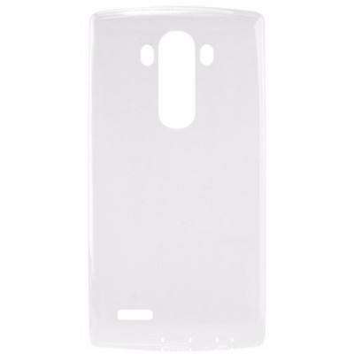 LG G4s (H735) dzidrs (caurspīdīgs) cieta silikona TPU pasaulē planākais apvalks / Vacins.lv