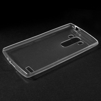 LG G4s (H735) dzidrs (caurspīdīgs) cieta silikona TPU pasaulē planākais apvalks / Vacins.lv