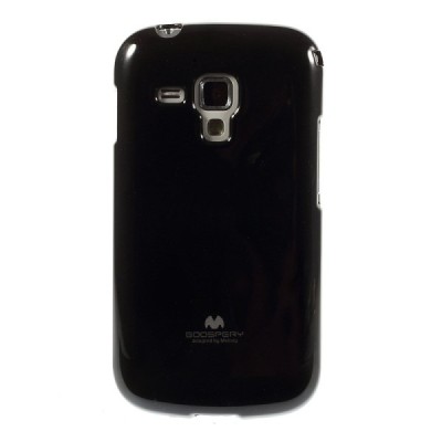 Samsung Galaxy S Duos 2 S7582, S Duos S7562, Trend S7560, Trend Plus S7580 juodas Mercury kieto silikono (TPU) dėklas / Priedai.