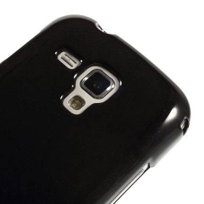 Samsung Galaxy S Duos 2 S7582, S Duos S7562, Trend S7560, Trend Plus S7580 juodas Mercury kieto silikono (TPU) dėklas / Priedai.