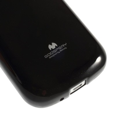 Samsung Galaxy S Duos 2 S7582, S Duos S7562, Trend S7560, Trend Plus S7580 juodas Mercury kieto silikono (TPU) dėklas / Priedai.