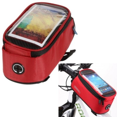 „Roswheel“ universāls telefona sarkans futrālis velosipēdam (XL) / Vacins.lv
