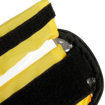 „Roswheel“ universāls telefona dzeltens futrālis velosipēdam (XL) / Vacins.lv