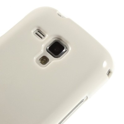 Samsung Galaxy S Duos 2 S7582, S Duos S7562, Trend S7560, Trend Plus S7580 baltas Mercury kieto silikono (TPU) dėklas / Priedai.