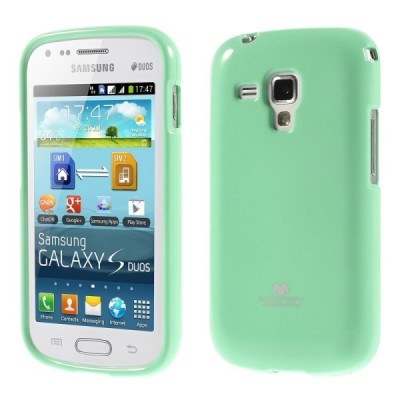 Samsung Galaxy S Duos 2 S7582, S Duos S7562, Trend S7560, Trend Plus S7580 Mercury piparmētru cieta silikona (TPU) apvalks / Vac