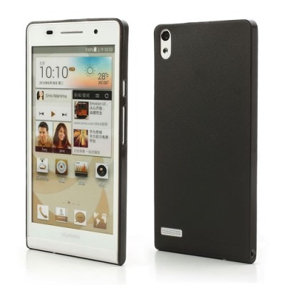 Ploniausias pasaulyje juodas Huawei Ascend P6 dėklas (dėkliukas) / Priedai.lt