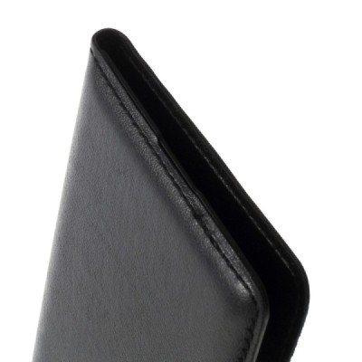 Samsung Galaxy Grand Prime (G530) melns atvēramais Smart Window ādas maciņš / Vacins.lv