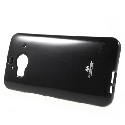 HTC One M9+ Plus Mercury melns cieta silikona (TPU) apvalks / vacins.lv