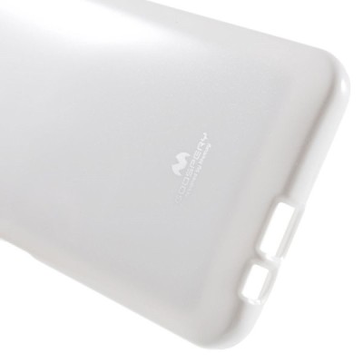 HTC One M9+ Plus baltas Mercury kieto silikono (TPU) dėklas / Priedai.lt