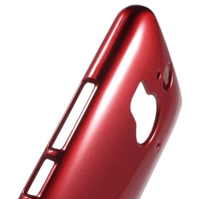 HTC One M9+ Plus Mercury sarkans cieta silikona (TPU) apvalks / vacins.lv