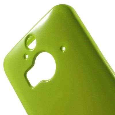 HTC One M9+ Plus Mercury zaļš cieta silikona (TPU) apvalks / Vacins.lv