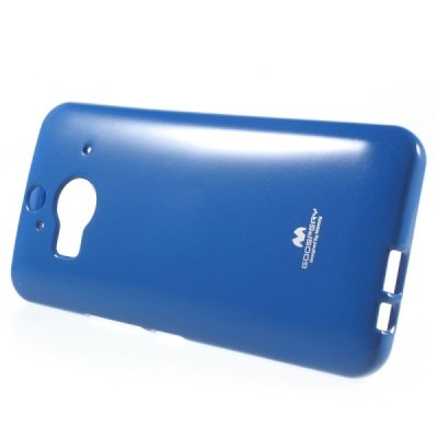 HTC One M9+ Plus Mercury zils cieta silikona (TPU) apvalks / vacins.lv