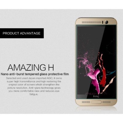 HTC One M9+ Plus „Nillkin“ H Tempered Glass sustiprintos apsaugos apsauginis ekrano stiklas 0.33 mm / Priedai.lt