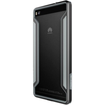 Huawei P8 Nillkin Slim melns rāmis (sānu apmale, bamperis) / Vacins.lv