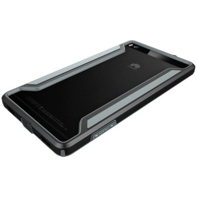 Huawei P8 Nillkin Slim melns rāmis (sānu apmale, bamperis) / Vacins.lv