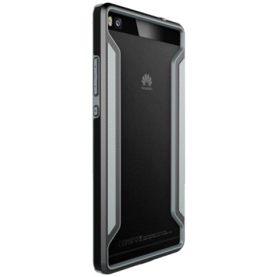Huawei P8 Nillkin Slim melns rāmis (sānu apmale, bamperis) / Vacins.lv