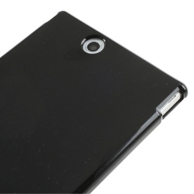 Sony Xperia Z Ultra Mercury melns cieta silikona (TPU) apvalks / vacins.lv