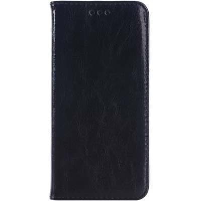 HTC One M9 solidus atverčiamas juodas odinis dėklas - knygutė / Priedai.lt