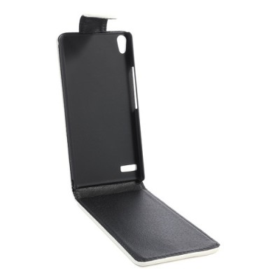 „Crazy Horse“ ādas balts Huawei Ascend P6 futrālis / Vacins.lv