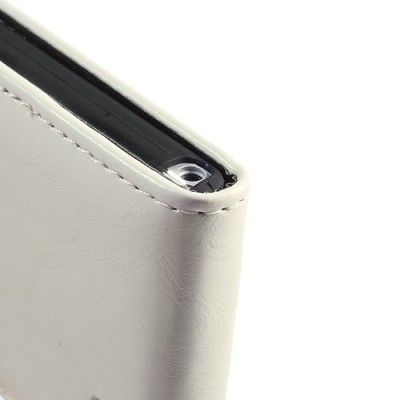 „Crazy Horse“ ādas balts Huawei Ascend P6 futrālis / Vacins.lv