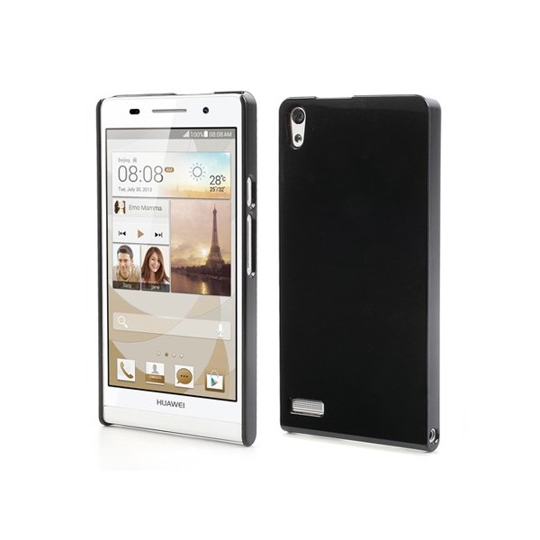 „Plasto Case“ dėklas - juodas (Ascend P6)