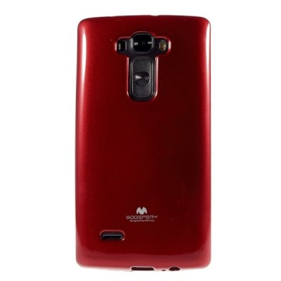 LG G Flex 2 (H955) raudonas Mercury kieto silikono (TPU) dėklas / Priedai.lt