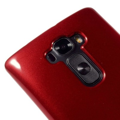 LG G Flex 2 (H955) raudonas Mercury kieto silikono (TPU) dėklas / Priedai.lt